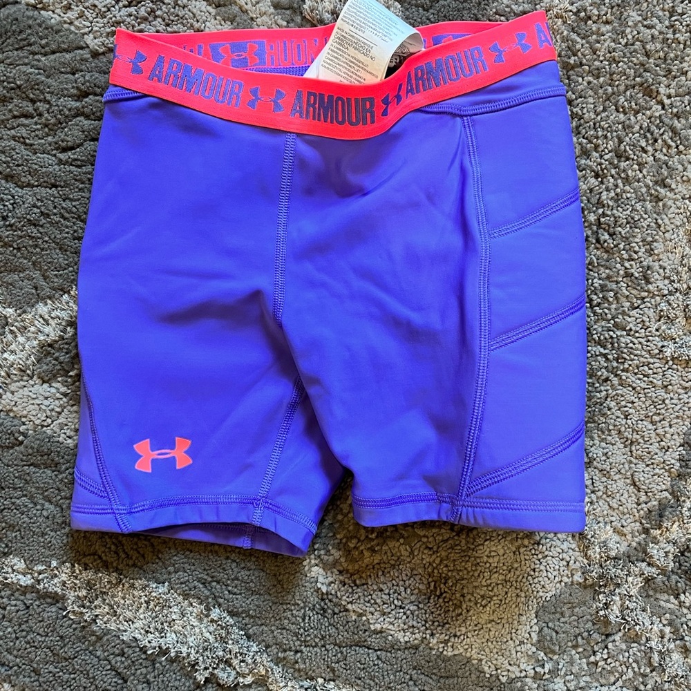 UNDER ARMOUR - Sliding Shorts - Youth Medium - Like New